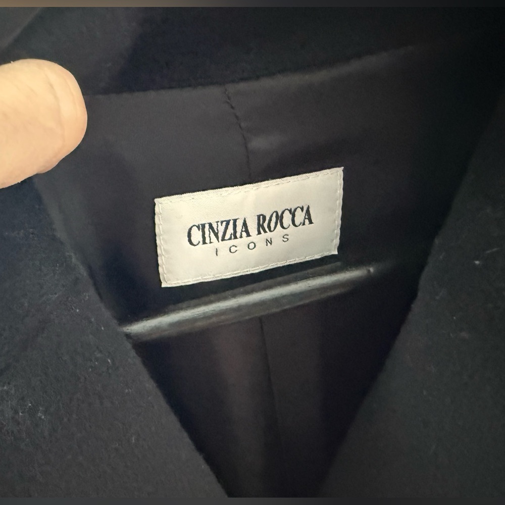 Cinzia Rocca Icons Black Coat - Ladies 10